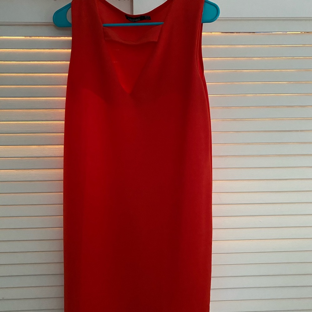 Red dress